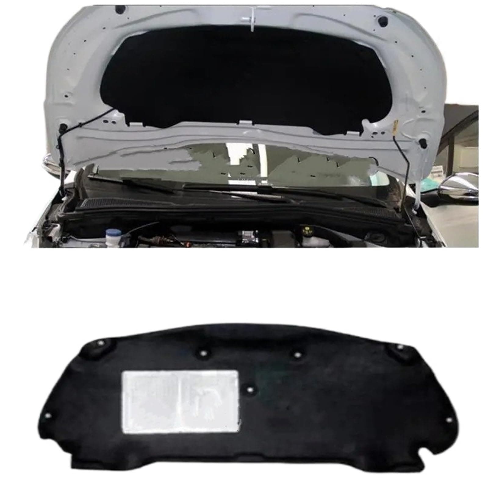 Dämmmatte Für Peugeot 2008 2008 2009 2010 2011 2012 2013 2014 2015 2016 2017 Wärmedämmung Baumwolle Schalldämmung Baumwolle Wärmedämmung Pad Isolierung