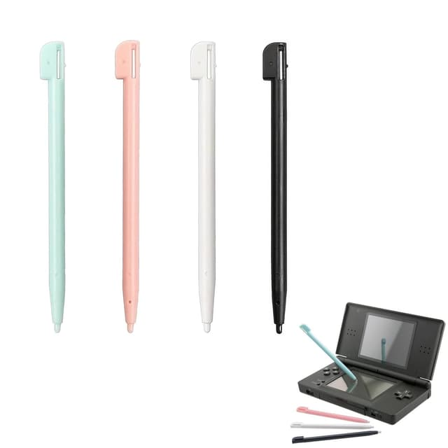 4 Stück Stift für 3DS XL - 3ds Stift - Eingabestift Stift für NDS DS Lite DSL NDSL Pen Tip Spielkonsole Stylus Kunststoff Spielkonsole Zubehör(4 Farben