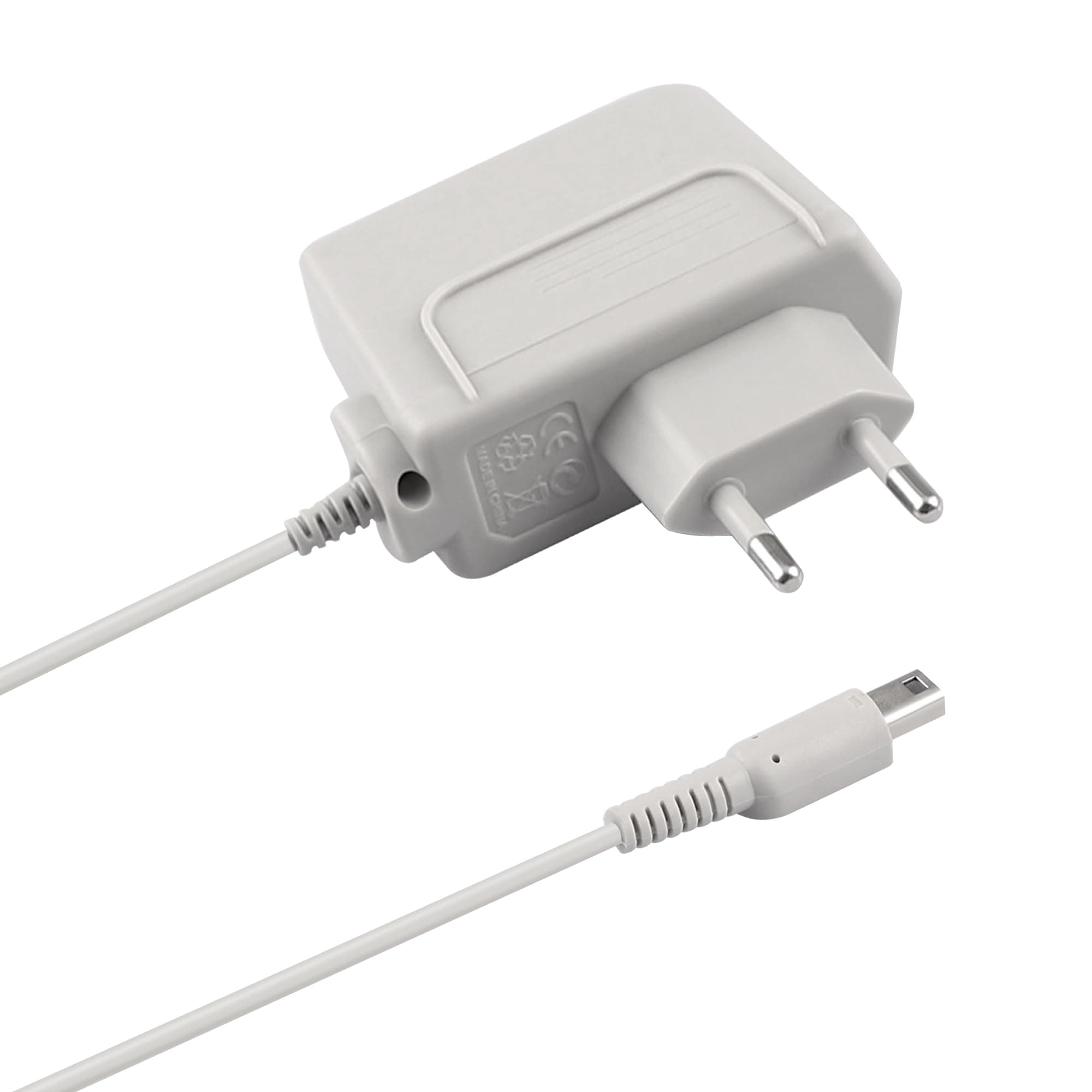 Xahpower Ladekabel für Nintendo 3DS, Ladegerät Kompatibel mit New 3DS XL/3DS XL/2DS/2DS XL/DSi/DSi XL Netzteil, Grau