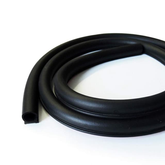 Tuokay, 10 Meter EPDM Gummi Auto Türdichtung, 12mm*14mm Groß-D-förmig Dichtungsstreifen, Schalldämmung kfz Innenraum, Schalldämmmatten kfz für Motorhaube, Motorraum, Autotüren, Kofferraumtür Groß D