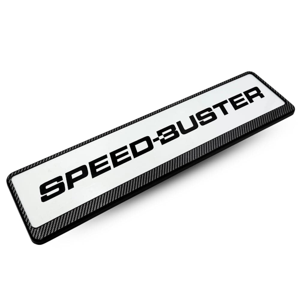 Kennzeichenhalter 2 Stück Carbon Nummernschild Halterung Auto Kennzeichen Halter PKW Carbonoptik Set gleichbleibender Autokennzeichen Rahmen