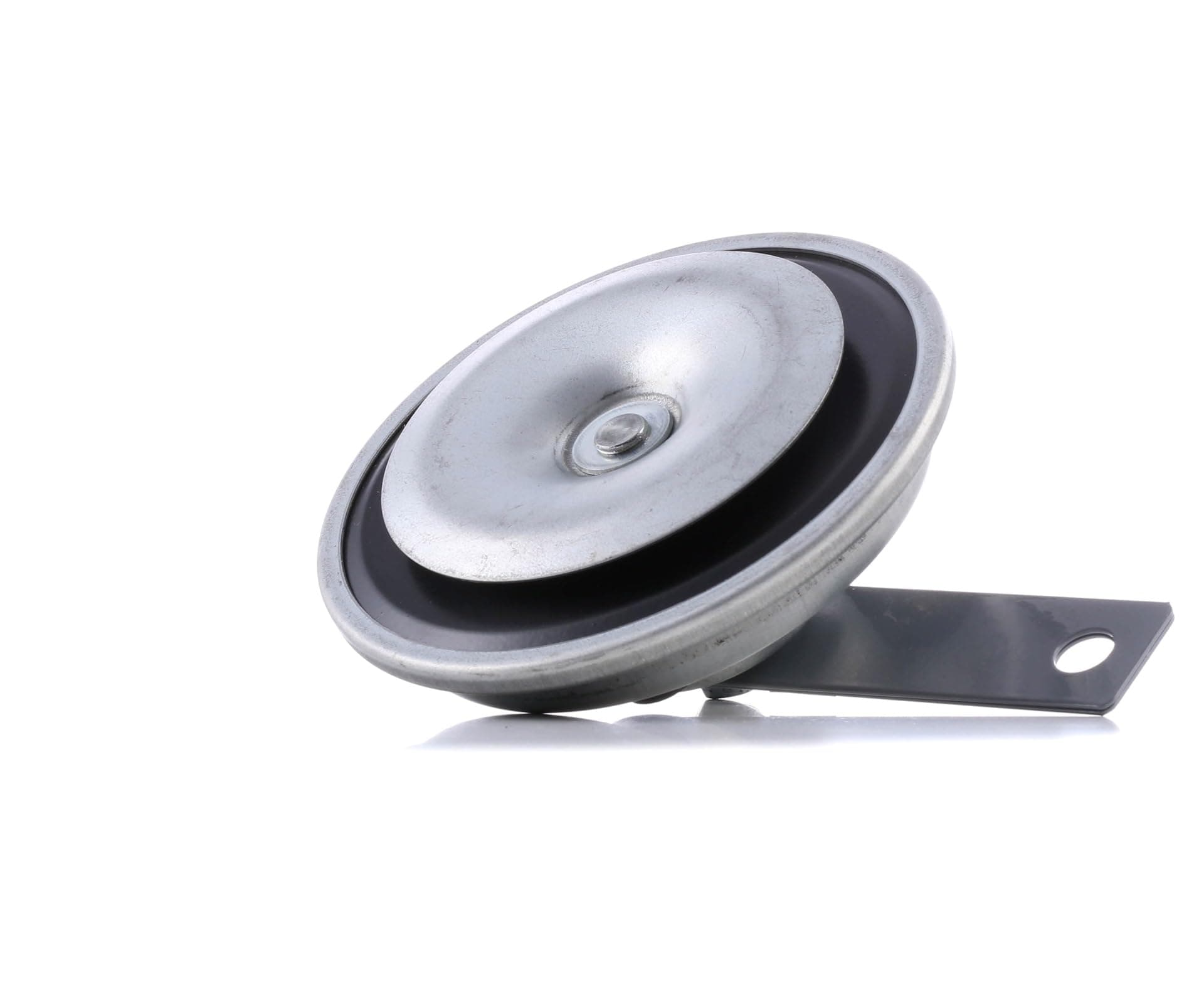 HELLA 3AL 002 952-871 Horn - M26 - 24V - 115dB(A) - Frequenzbereich: 335Hz - Tiefton - Gehäusefarbe: grau - Flachsteckanschluss Single