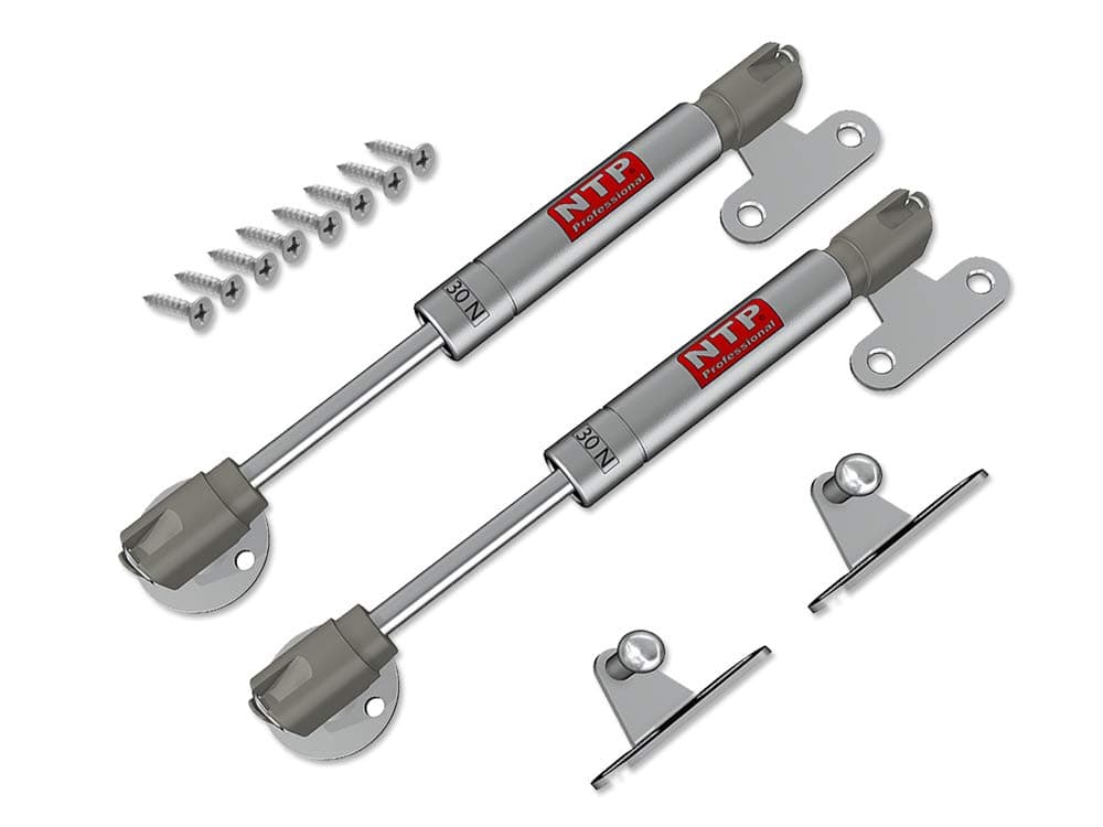 Dämpfer Gasdruckdämpfer Gasfeder Gasdruckfeder Kompressionsfeder Mini Kurz (2, 80N) 2 80N Angebot bei HelloDeals