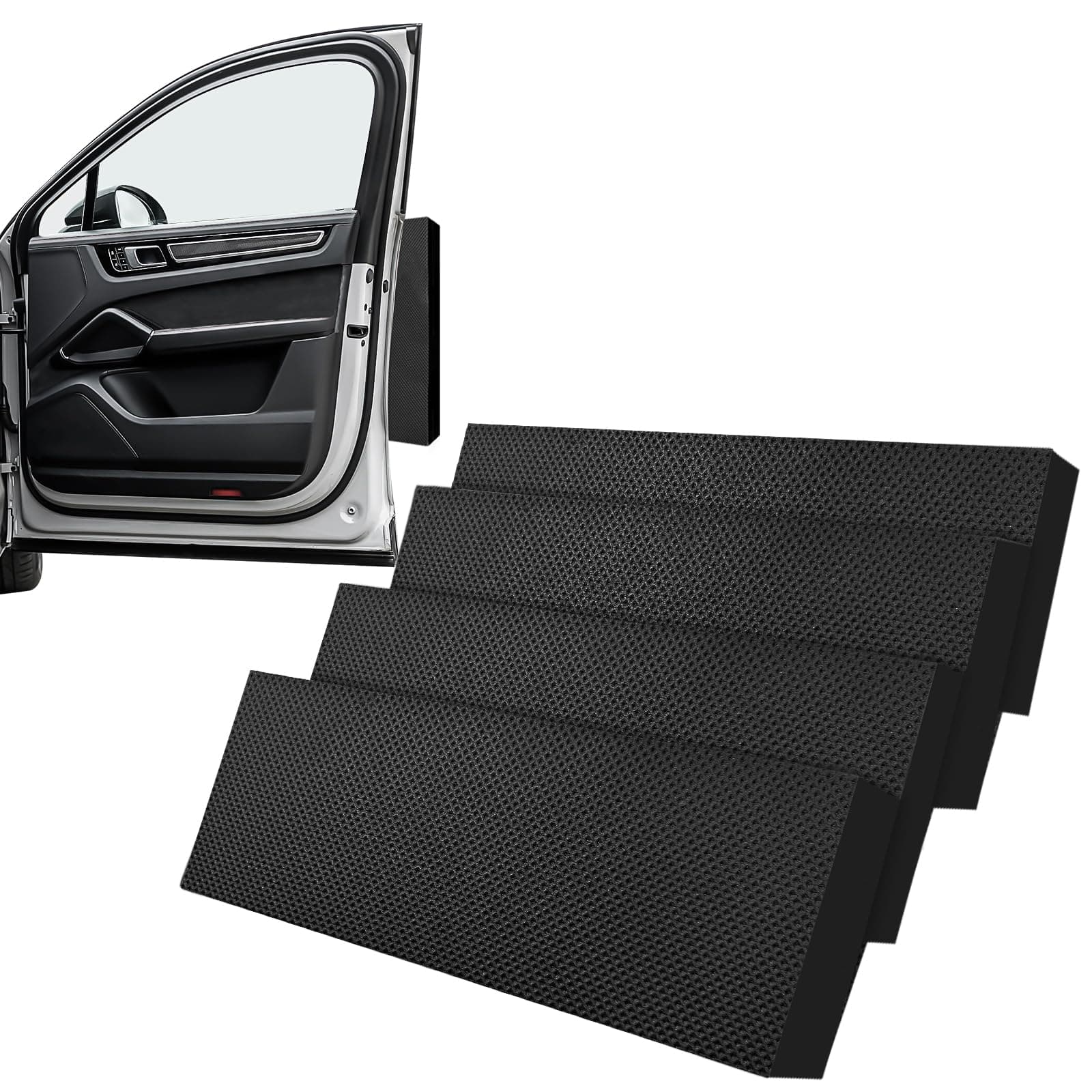 Xpieoyrm 4 Garagen Wandschutz, 30 x 15 x 2 cm Selbstklebender Kantenschutz Schaumstoff, Wandschutz Garage, Auto Anti-kollision und Anti-reibung Türkantenschutz, Für Ihr Auto und die Garagenwand