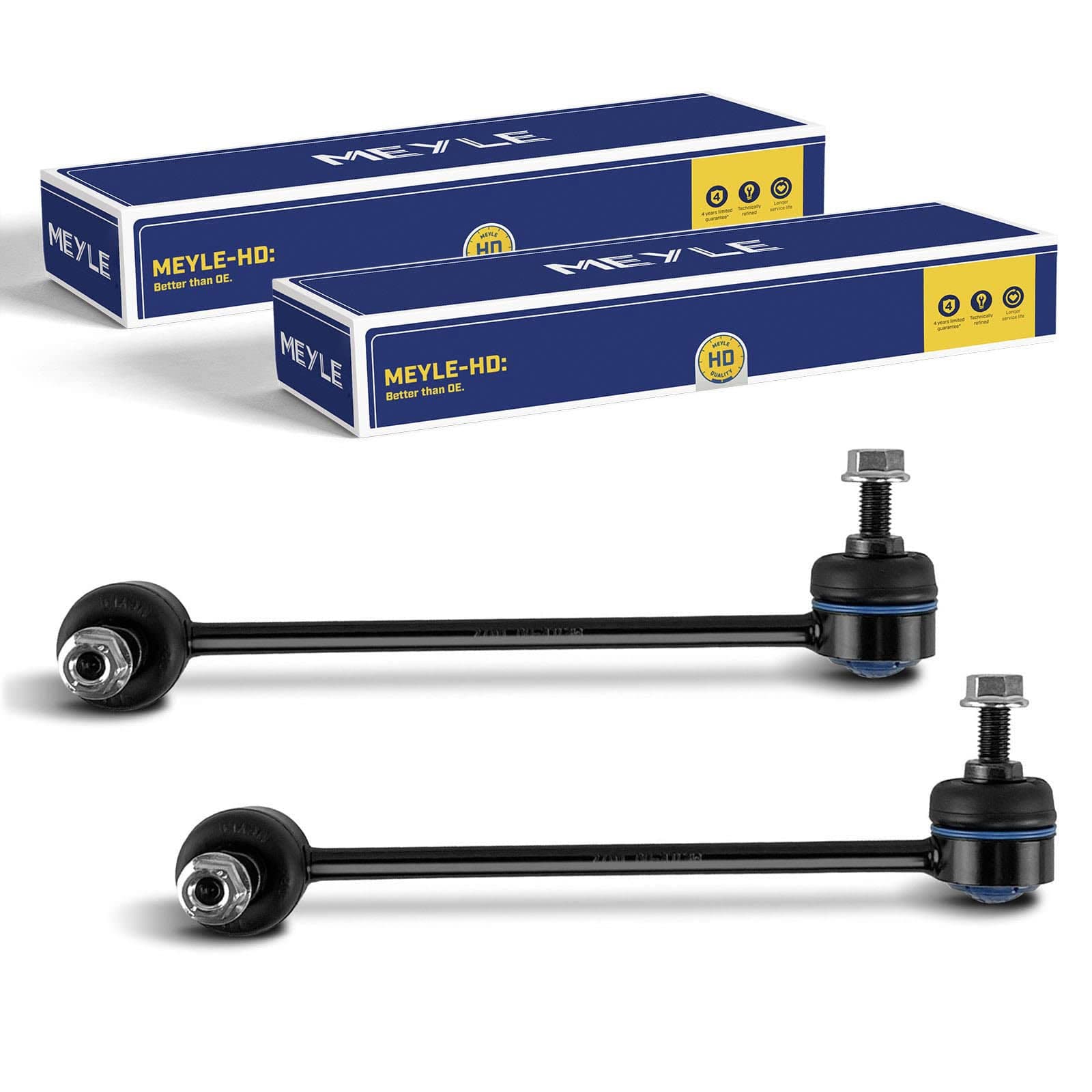 Meyle 2x Original HD 1160600063/HD Koppelstange Vorderachse Kompatibel mit Yeti 5L 2009-2015 Beetle 2011-2019 C.a.d.d.y 2015-Heute Golf V 2003-2009 J.e.t.t.a III 2004-Heute