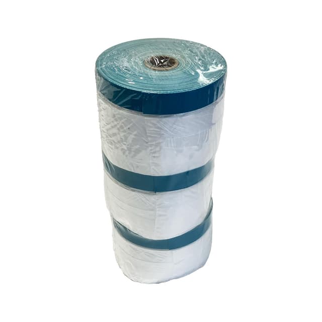 Handelskönig 3 x Gewebe-Masker 300 mm x 20 m UV-Band Abklebeband Abdeckfolie Klebeband Folie Klebefolie UV stabil Folienklebeband Gewebeklebeband