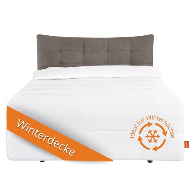 sleepling Energiespardecke Bettdecke 135x200, Ultra warme Winterdecke mit 1.685 gr. Füllgewicht, Winterbettdecke extra warm,100% Mikrofaser, Ökotex, 60 Grad waschbar 135 x 200 cm Winterdecke
