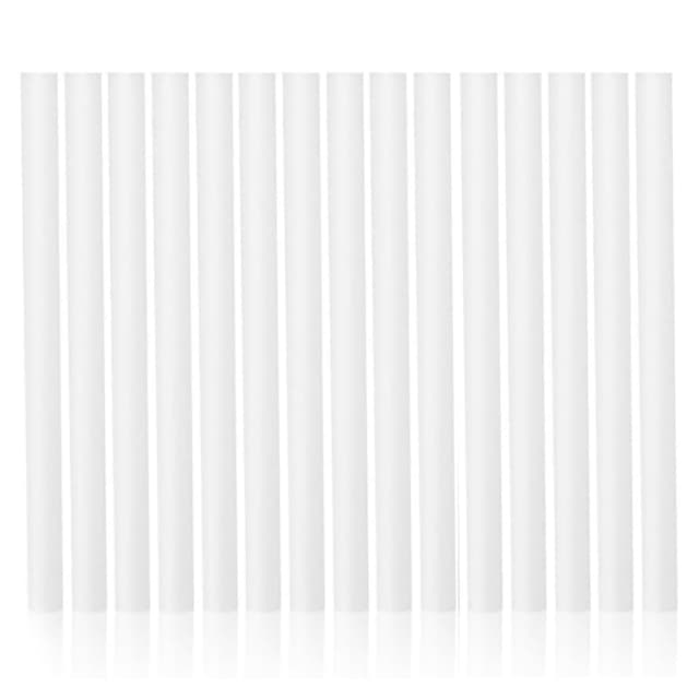 15 Stück Luftbefeuchter Sticks,Baumwollfilter,Befeuchter Filter Cotton Sticks,Baumwolle Luftbefeuchter Filter Docht Ersatz,15cm Nachfüllstäbchen,für Luftbefeuchter,Aroma Diffusor im Büro,Schlafzimmer