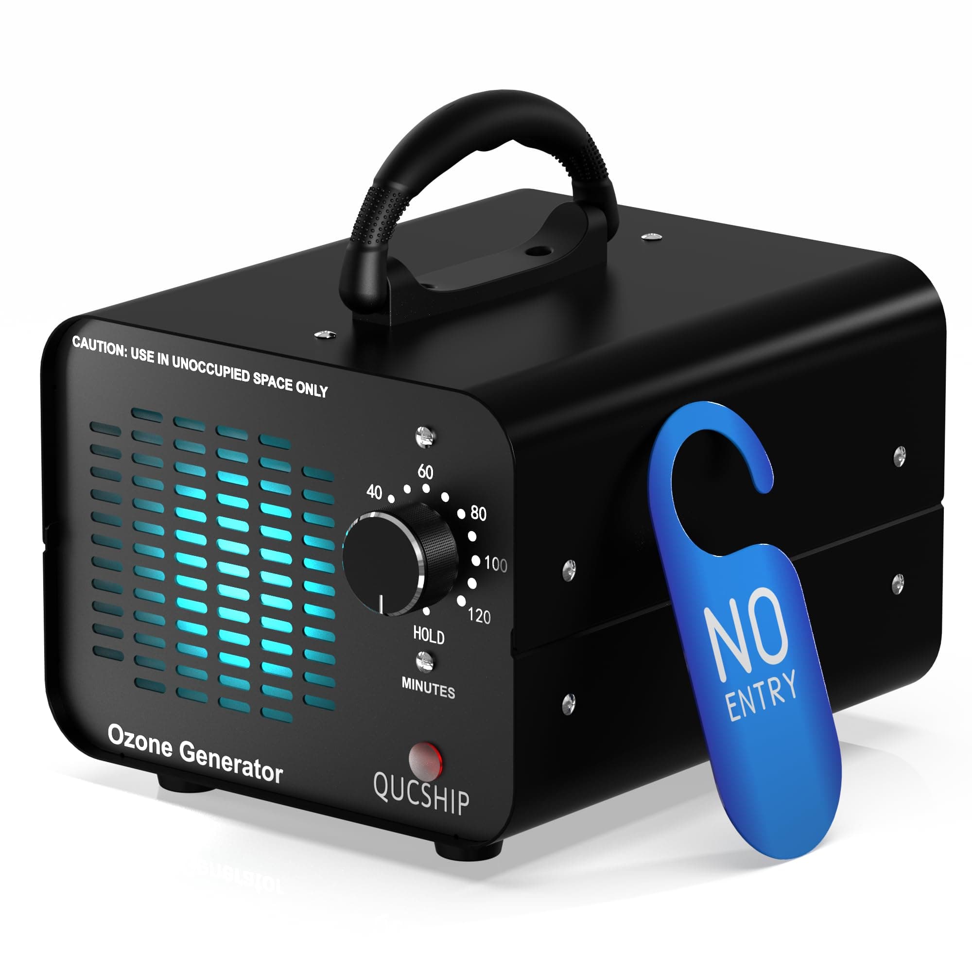 Ozongenerator 128,000mg/Std Ozongerät, Industrieller Ozonisator, Ozongerät Ozonisator mit Timer für Zimmer, Ozongenerator für Auto, Wohnung, Rauch, Haustiergerüche und Küchengerüche 128000mg/Std Ozongerät