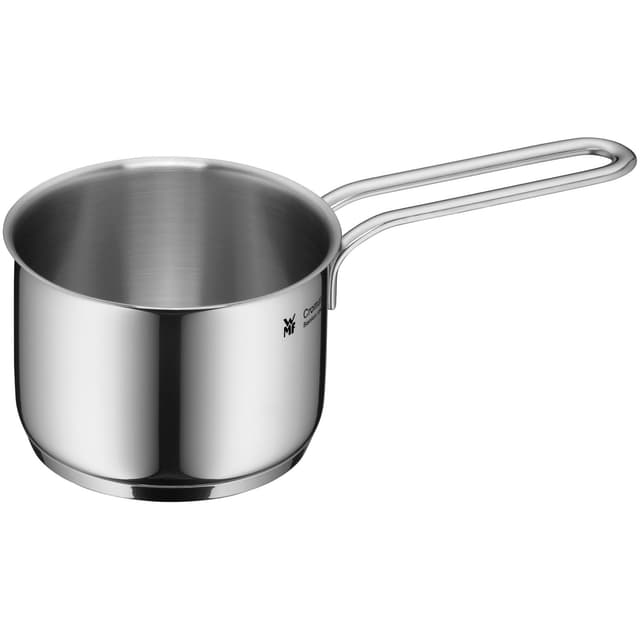 WMF Mini Stielkasserolle 10cm, klein, ohne Deckel, Kleiner Topf Induktion 0,5l, Cromargan Edelstahl, Kochtopf klein, stapelbar, für kleine Portionen, Singlehaushalt
