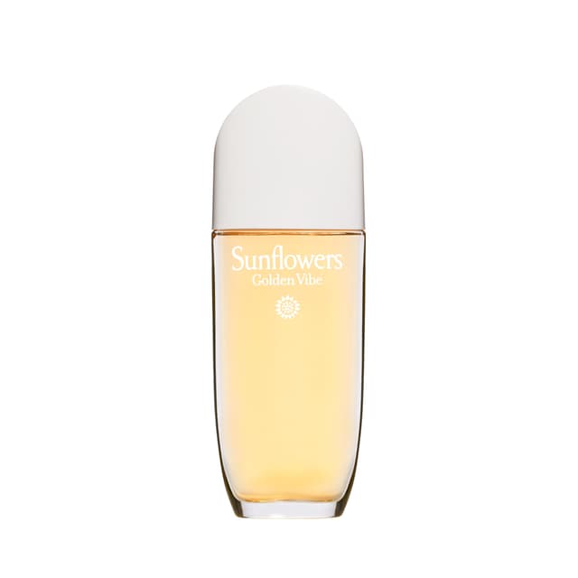 Elizabeth Arden Sunflowers Golden Vibe Eau de Toilette Spray, Blumig, Zitrus, Sommerduft, Luxusparfüm für Frauen, 100ml