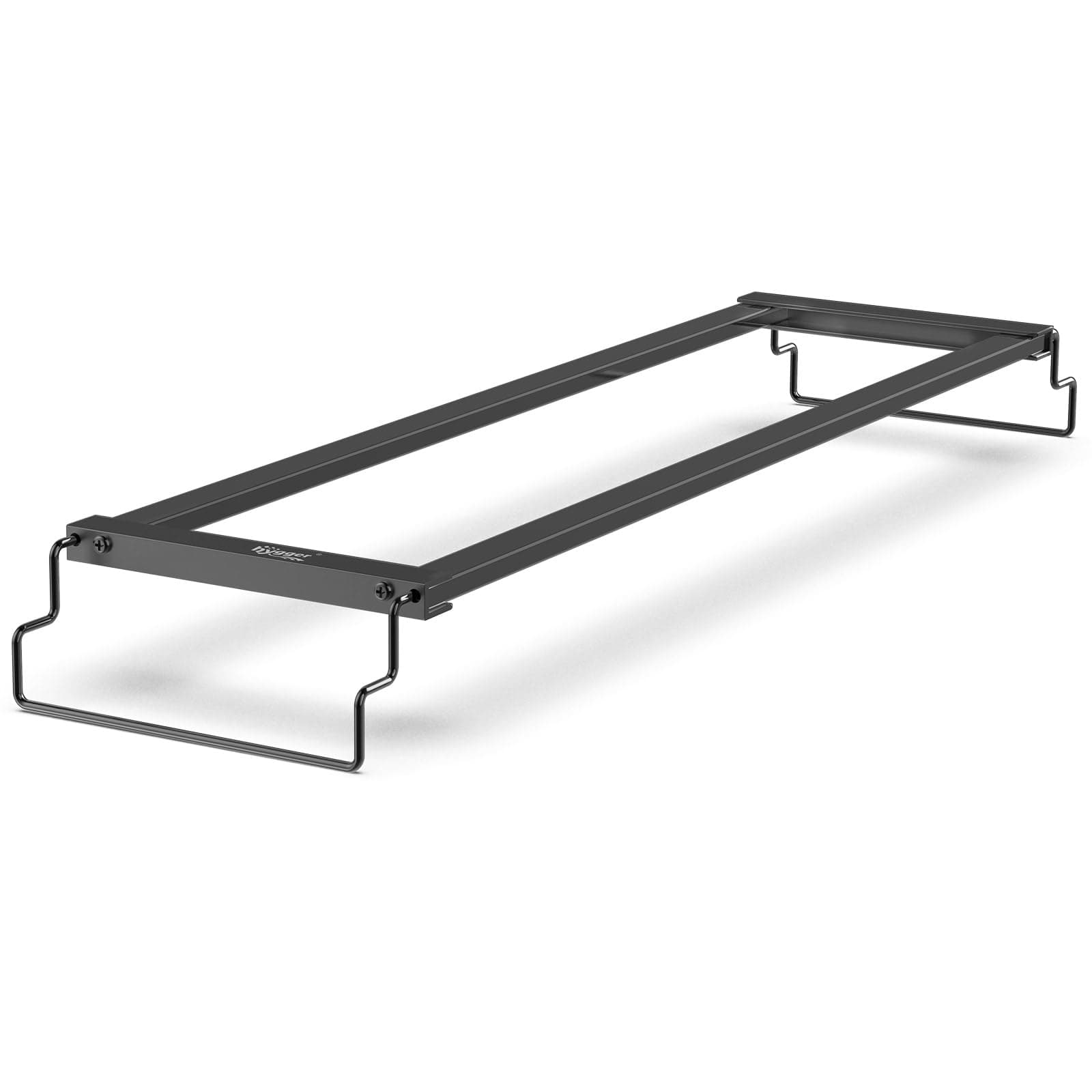 hygger Aquarium Lüfter Bracket, Einstellbarer Fish Tank Kühler Bracket, Aquarium Chillers Fan Holder für Freshwater Saltwater Tanks mit Unterschiedlicher Glasdicke