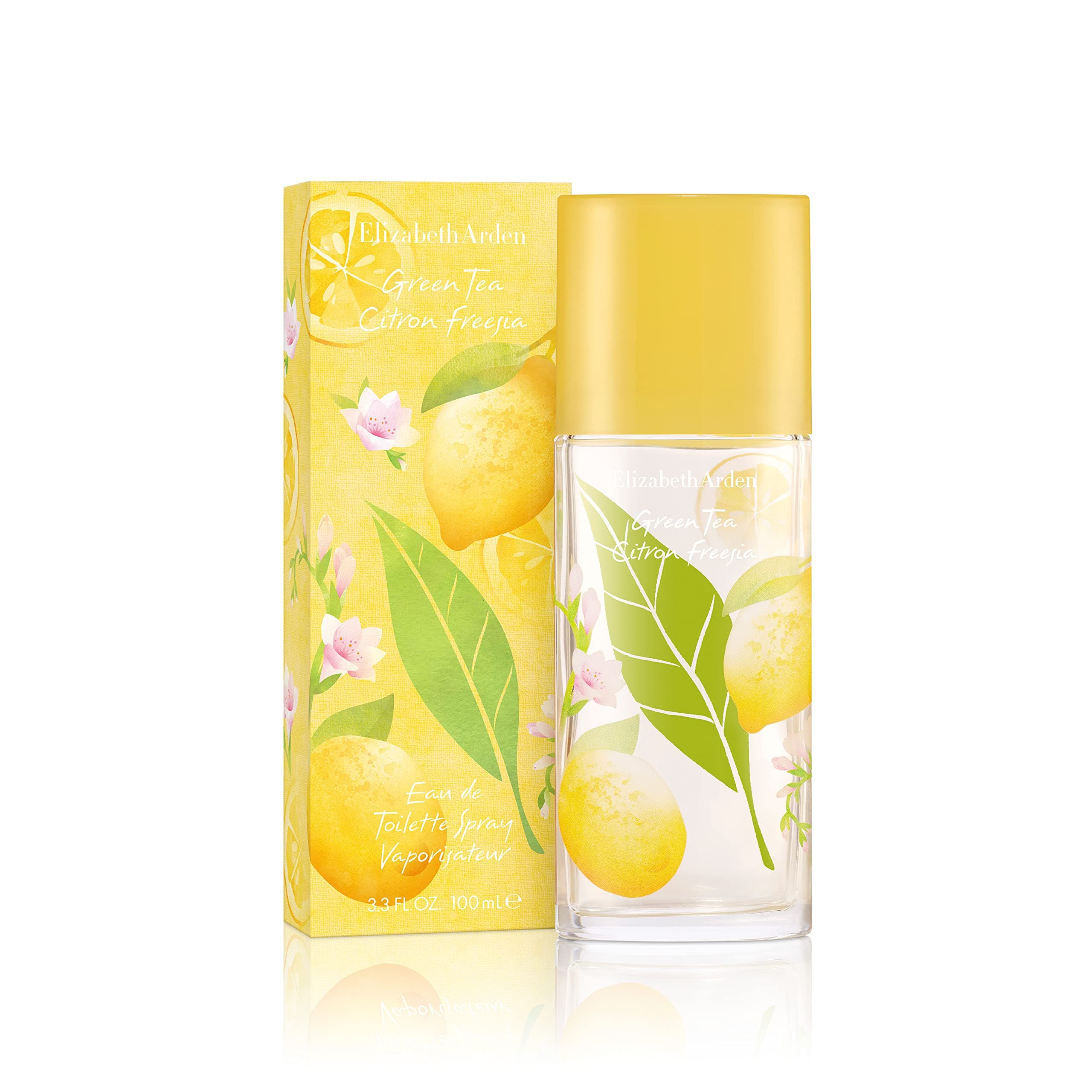 Elizabeth Arden - Green Tea Citron Freesia, Eau de Toilette Spray für Frauen, Frischer und Blumiger Duft, Energetisierender und Spritziger Duft, 50 ml