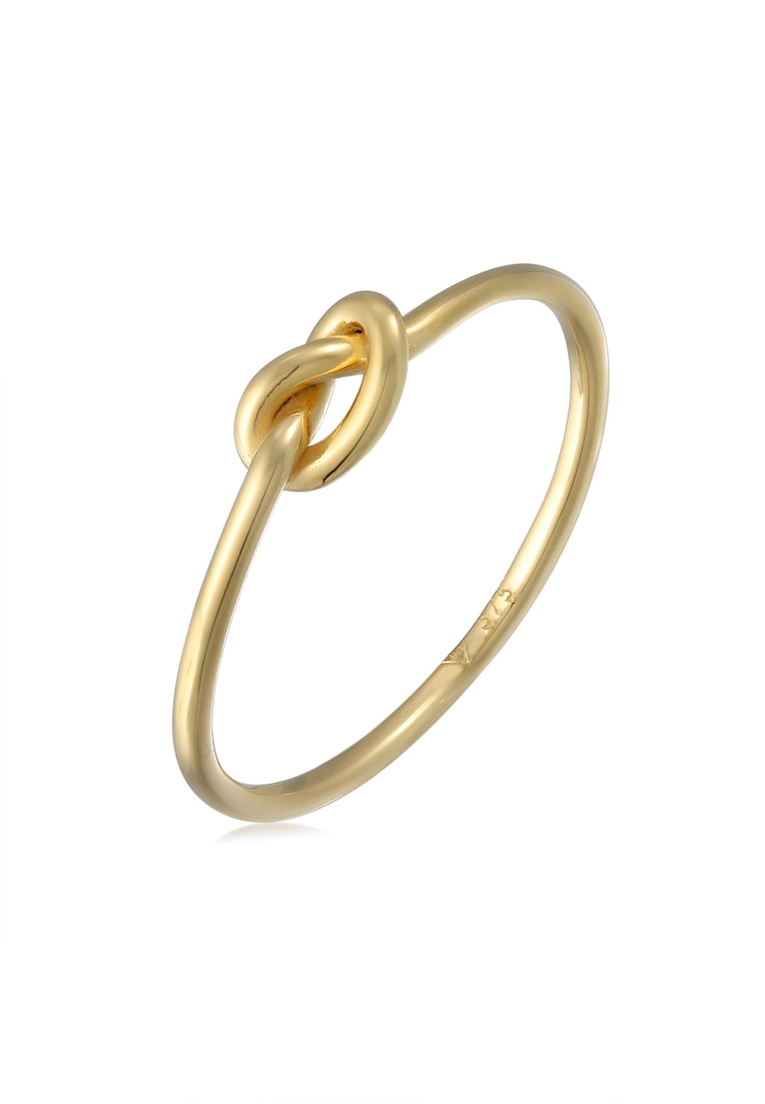Elli Damen-Ring Knoten Trendsymbol Filigran Blogger 375 gelbgold 58