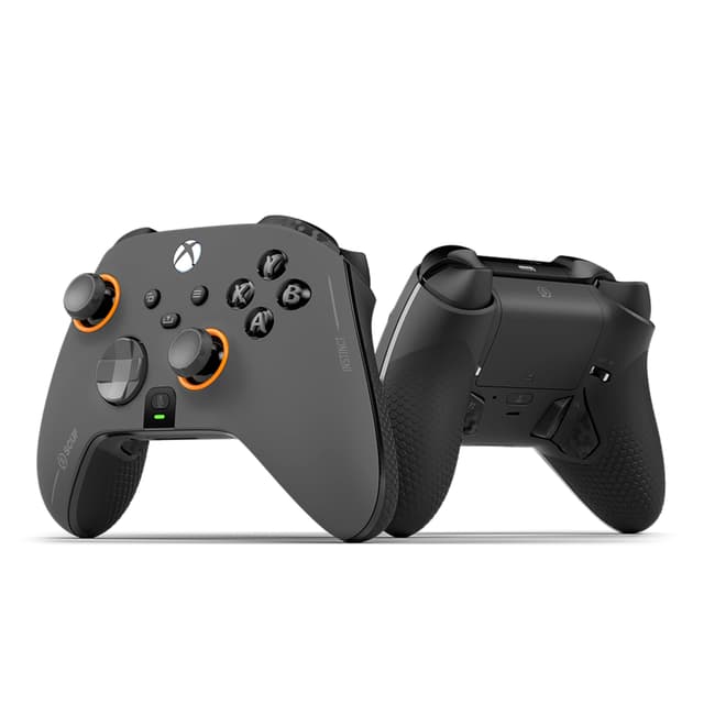 Scuf Instinct Pro Performance Series Kabelloser Xbox–Controller – Wiederverwendbare Rückenpaddles – Sofortige Auslöser – Xbox Series X/S, Xbox One, PC und Handy – Stahl Grau