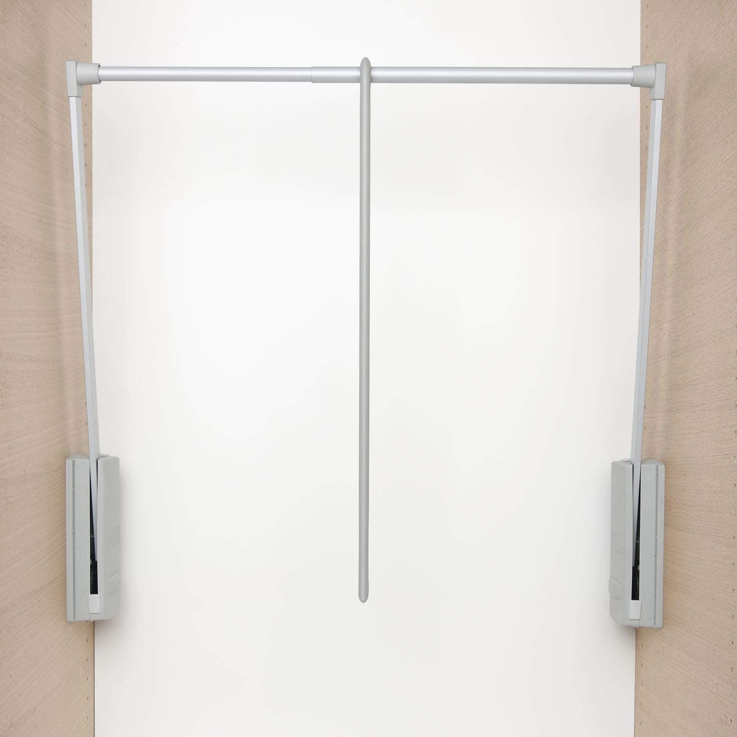 Servetto SE08LA GA0 Kleiderlift Junior, H 850,KB 770-1200mm, Tragkr.10KG, KS FE SIL.grau, grau/silbergrau