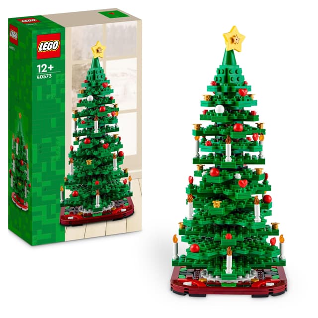 LEGO Weihnachtsbaum – 2-in-1 Bauset – Kreatives Spielzeug für Kinder ab 9 Jahren – DIY Deko zum Bauen und Ausstellen – Kreatives Jungen, Mädchen und Erwachsene – 40573 Single