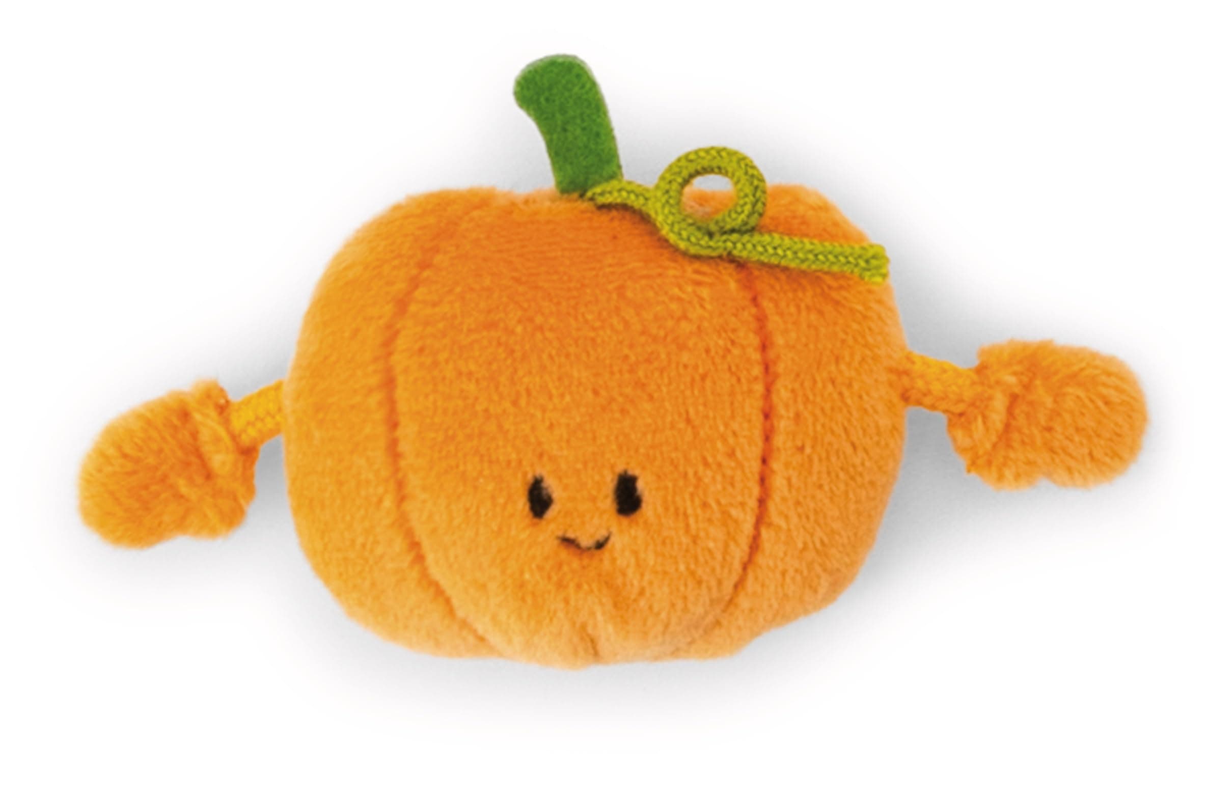 Mini MagNICI Kürbis 7cm - orange - Kuscheltier mit Magnet – Plüschtier haftet auf Metalloberflächen, Magnettafeln und Taschenhänkel als Reisebegleiter – tolle Geschenkidee | 61861