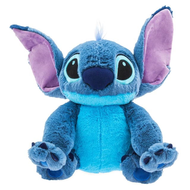 Disney Store Stitch Offizielles mittelgroßes Kuscheltier für Kinder, 38 cm, Kuscheltier mit Stickereien, Plüschoberfläche und beweglichen Schlappohren, geeignet ab 12 Monaten Stitch, Medium