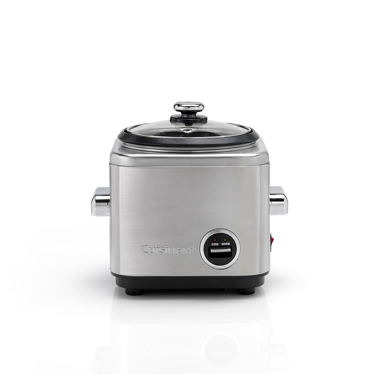 Cuisinart Reiskocher 400g Tasse| Reis- & Getreide-Multikocher | Dämpfen & Warmhalten | Einziehbares Kabel | Edelstahl-Dampftopf BPA-frei | Messbecher & Reislöffel | Inklusive Rezeptbuch Reiskocher + Dampfgarer Edelstahl