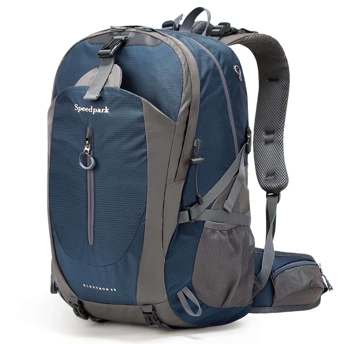 YTL Wasserdichter Wanderrucksack für Herren Damen 40L leichte Outdoor-Tasche Rucksack geeignet für Reisen und Camping, Königsblau(misst 21,3 x 13,8 x 9,1 Zoll)