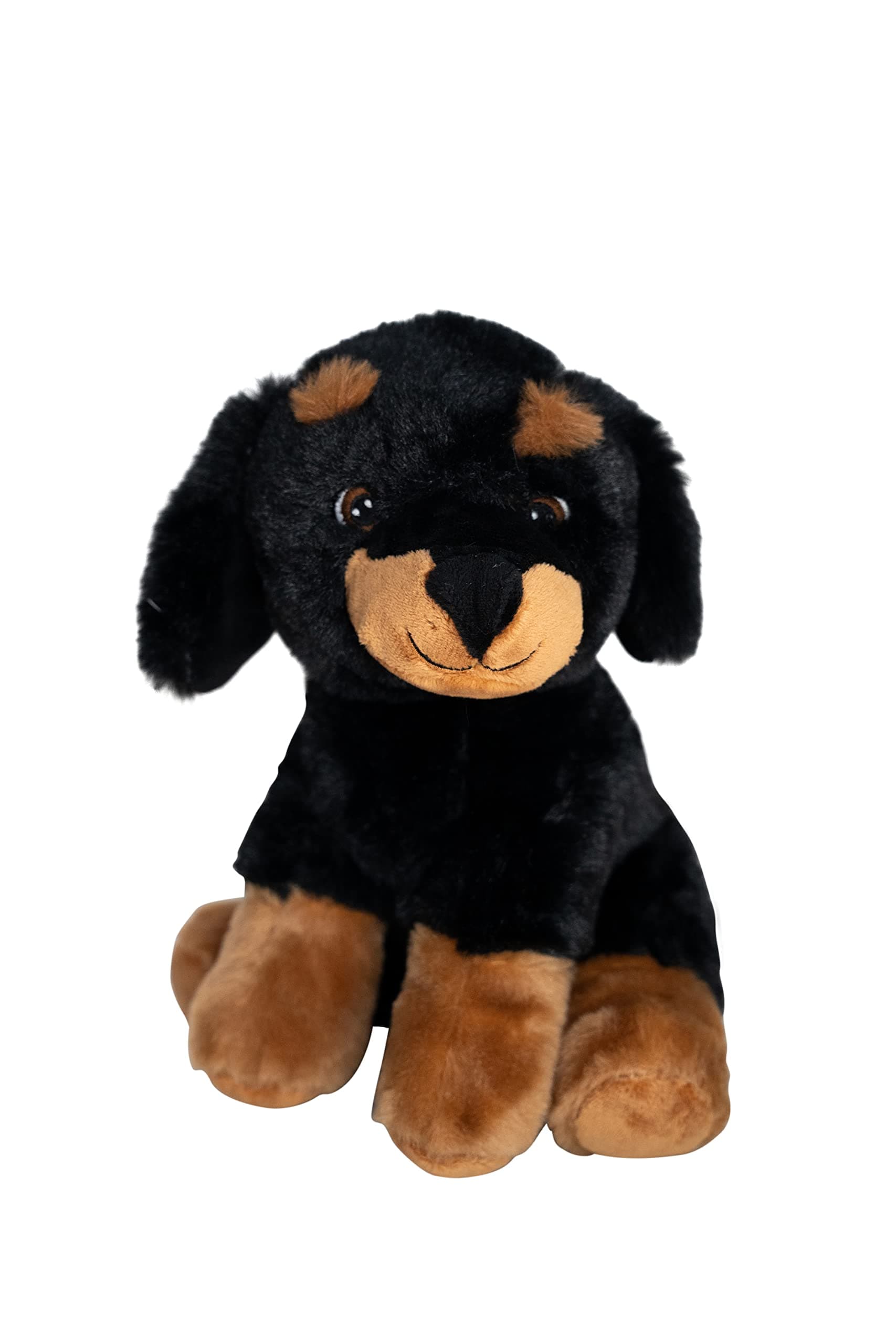 HEITMANN DECO PET Plüsch Dachshund, ca. 20cm, Schwarz / Braun