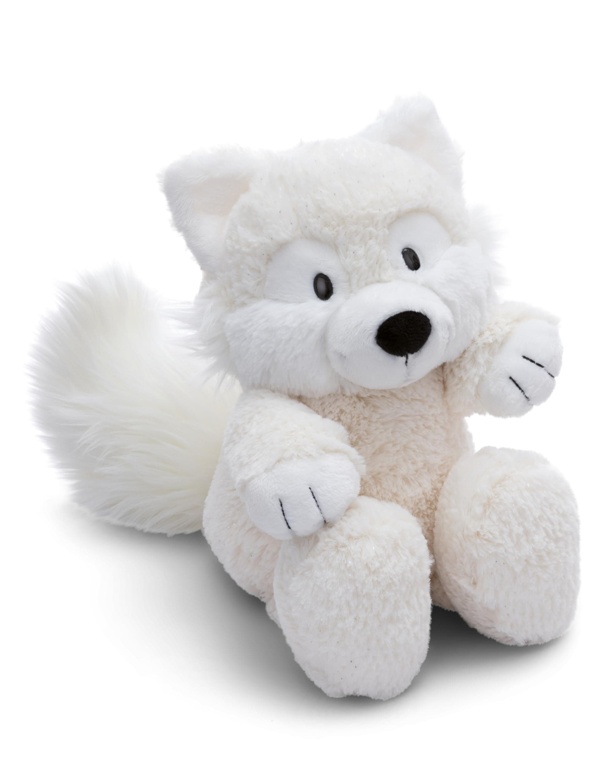 NICI Kuscheltier Polarfuchs Vanja 20cm weiß - Stofftier aus weichem Plüsch, niedliches Plüschtier zum Kuscheln und Spielen, für Kinder & Erwachsene, tolle Geschenkidee - 61281