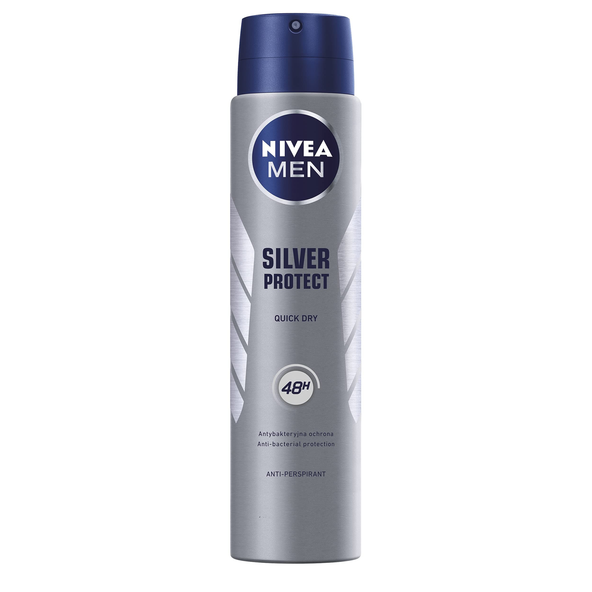 NIVEA Antiperspirant Silver Protect spray, 250 ml