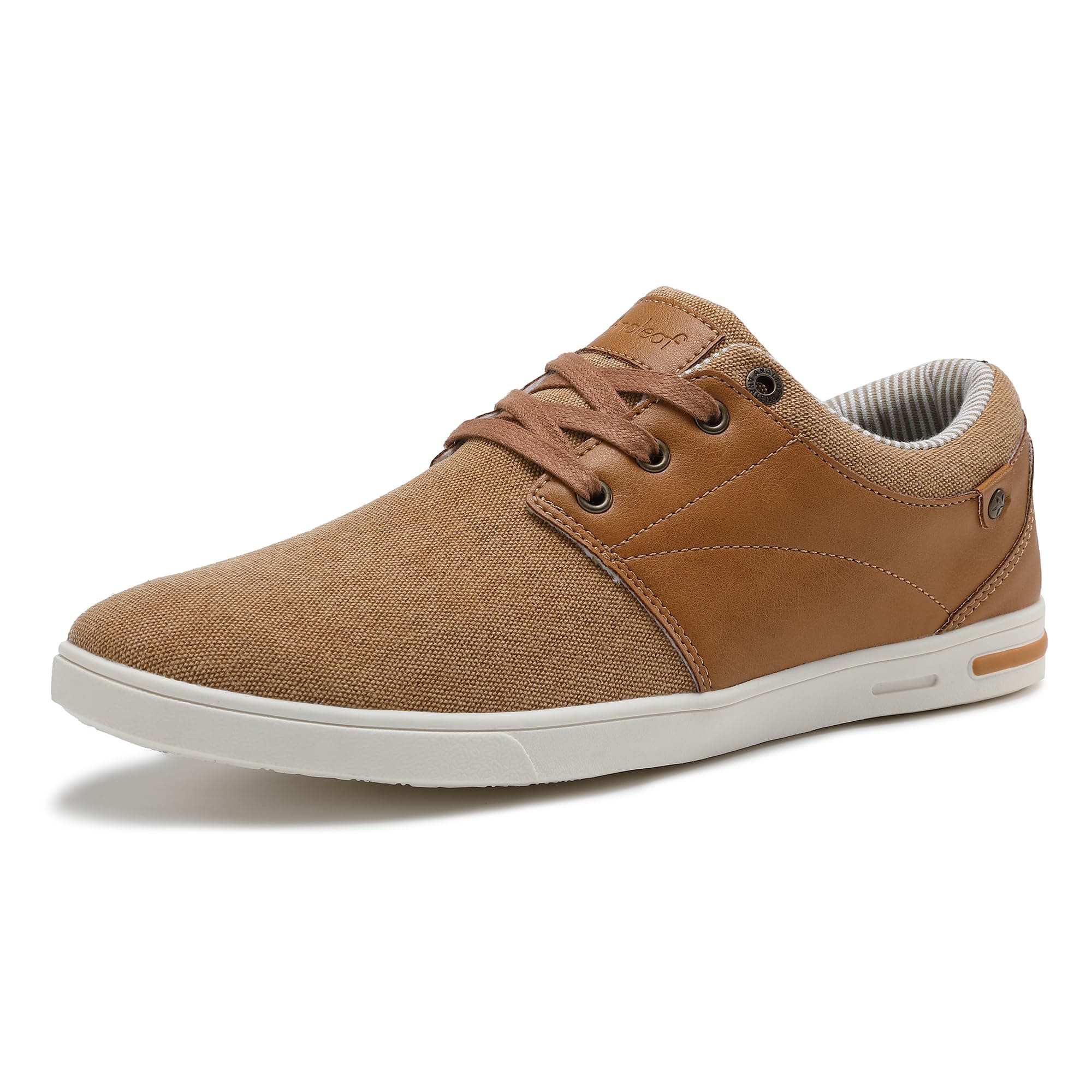 ANALEAF Herrenschuhe Freizeitschuhe Bequeme und Weiche Sneaker Business Schuhe Gelb 41 EU