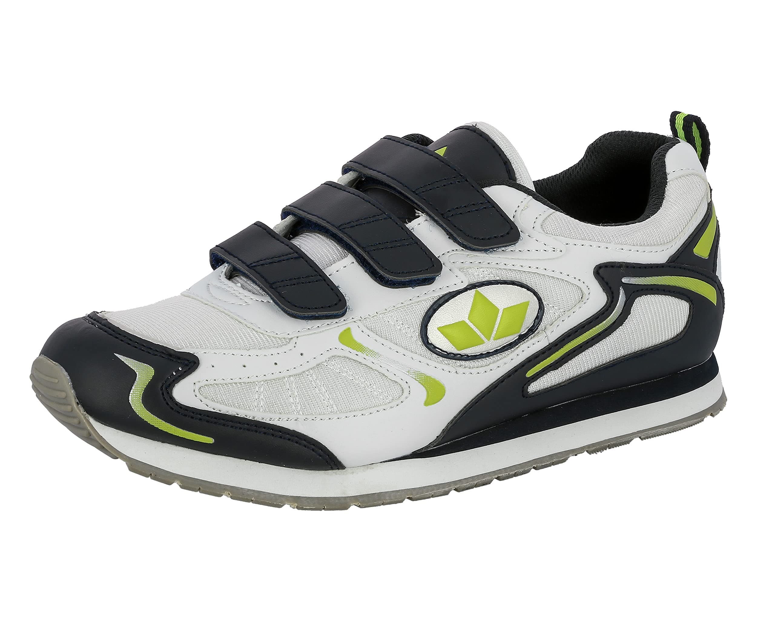 LICO Nelson V 120062, Herren Sportschuhe - Indoor 43 EU Weiß Marine Lemon