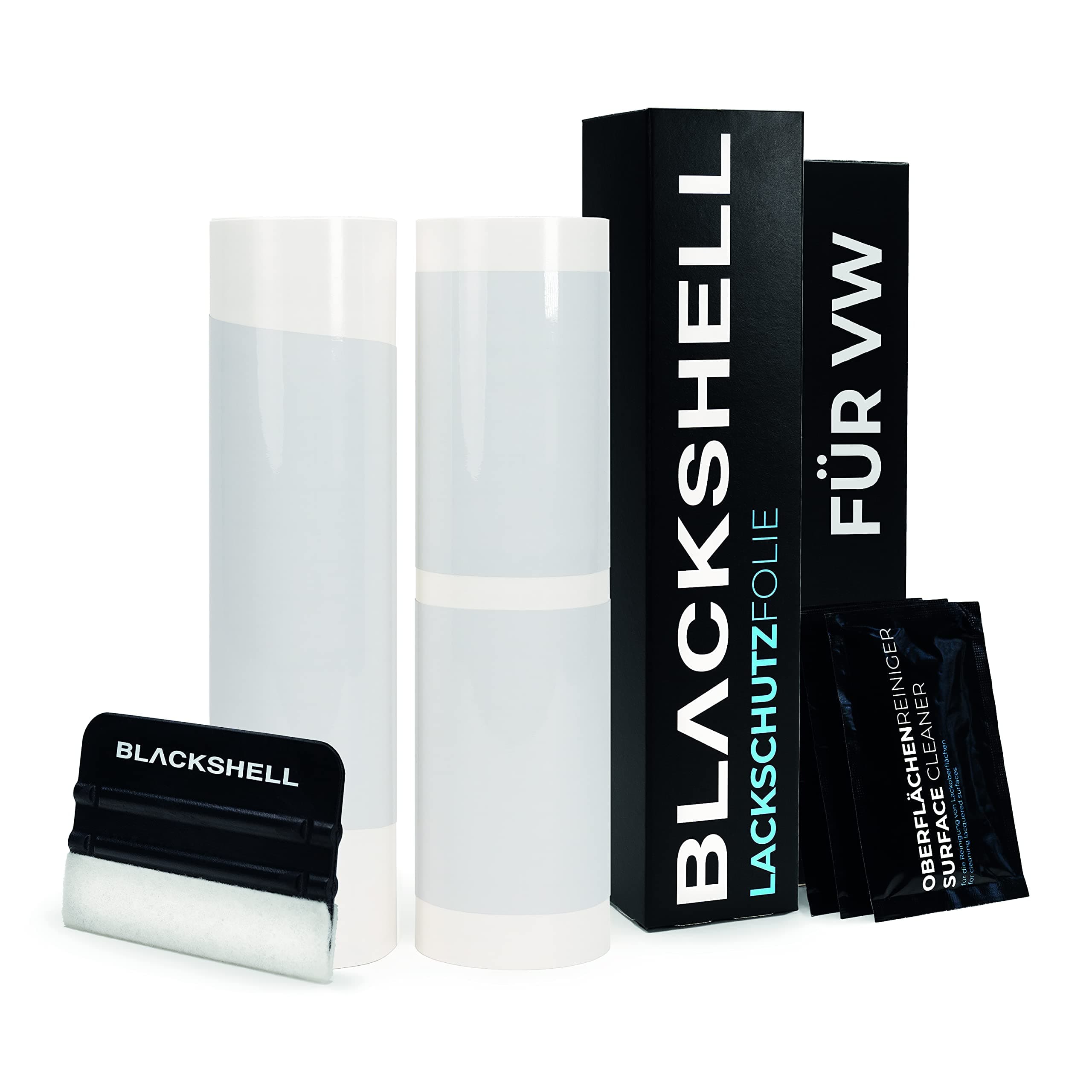 Blackshell® Lackschutz Set passend für VW Golf 7 Variant | Typ AU | Bj. 2012-2019 Transparent - passgenauer Ladekantenschutz, Einstiegsleisten inkl. Folierset