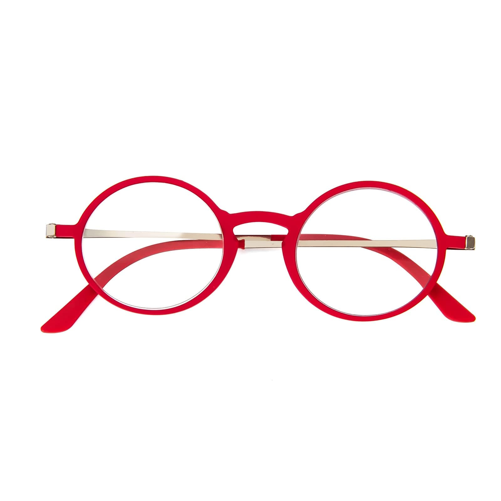 KoKoBin Ultradünne ultraleicht Anti-Blaulicht Lesebrille mit Etui Tragbare Anti-Glare-Brille (Rot, 1, Dioptrien) Rot 1 Dioptrien