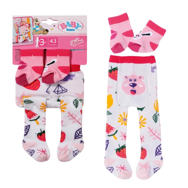 BABY Born Strumpfhose und Socken im Set für 43 cm Puppen, Set Nicht frei wählbar 836064 Zapf Creation