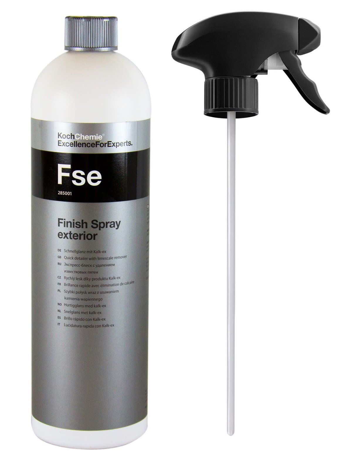 Koch Chemie Fse Finish Spray Exterior Detailer 1 Liter & Shiny Garage Sprühkopf