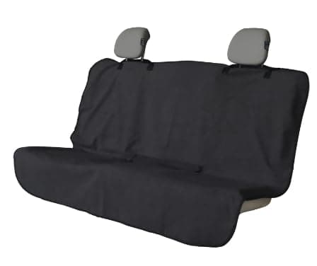 Auto-Sitzschoner Rücksitze Universell,150 * 140cm,Wasserdicht,Frottee,Schweißaufnahme,Sitzschoner universal Sitzbezüge Auto,Autositzbezüge Rücksitze,Zubehör für Autositze(Rücksitze-schwarz)