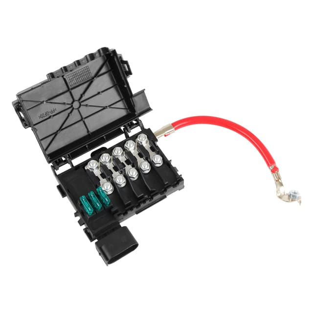 Godimg 1J0937550A 1J0937617D Sicherungskasten Batterieklemme,Batteriesicherungskasten für J-etta G-olf Mk4 K-äfer