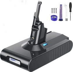 8000mAh V8 Ersatzakku für Dyson V8 Akku Li-Ionen Batterie für Dyson Animal Absolute Fluffy Motorhead Vakuum Handstaubsauger 215681 967834 05 8,0 Ah Akku