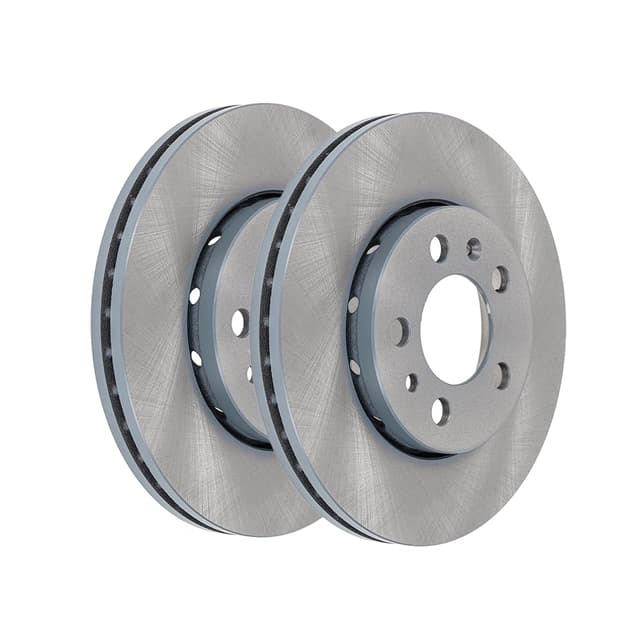 febi bilstein 14404 Bremsscheibensatz, 2 Bremsscheiben Single