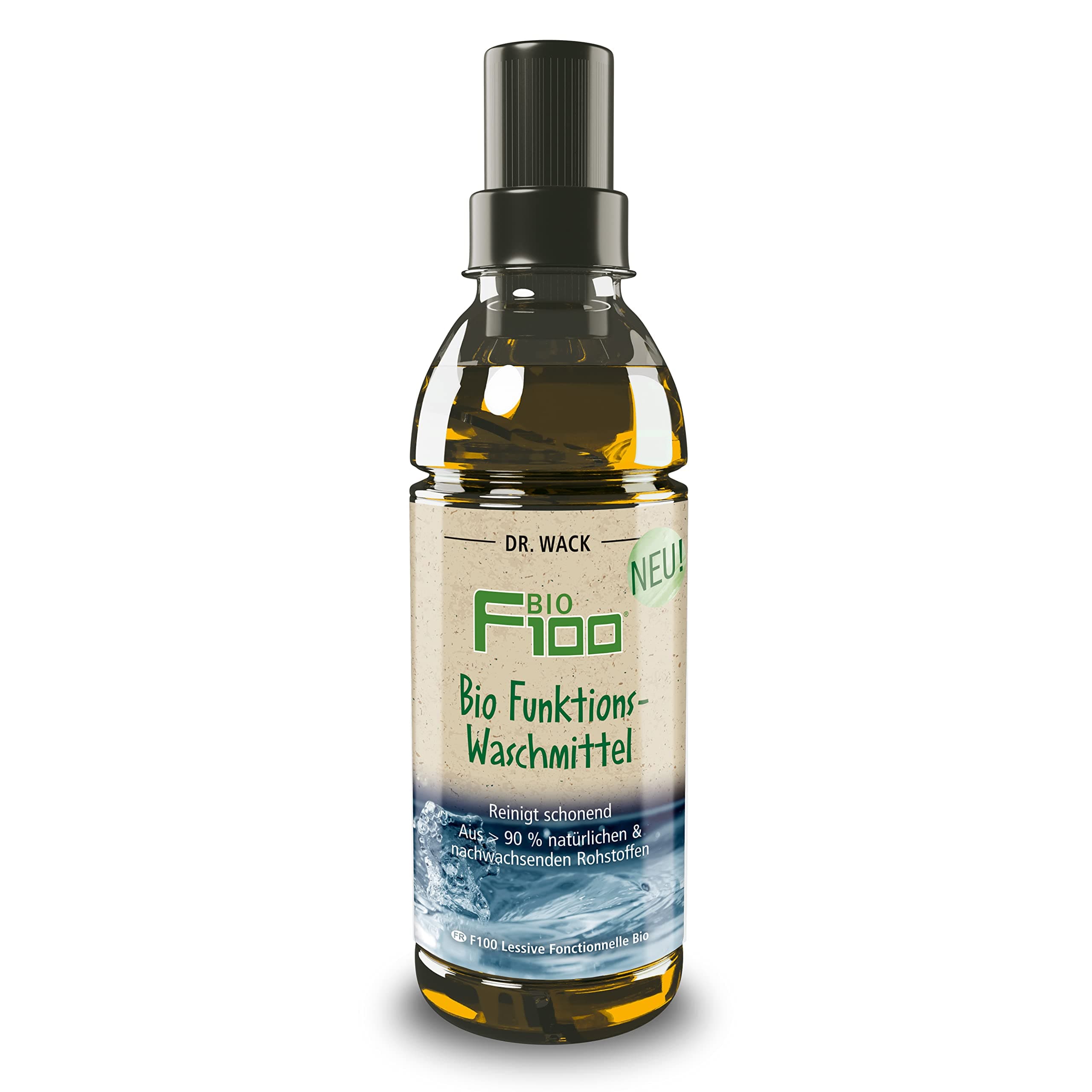 Dr. Wack - F100 Bio Funktions-Waschmittel 300ml I Flüssig-Waschmittel für Fahrradbekleidung aIler Art I Hochwertiger Geruchsentferner Made in Germany