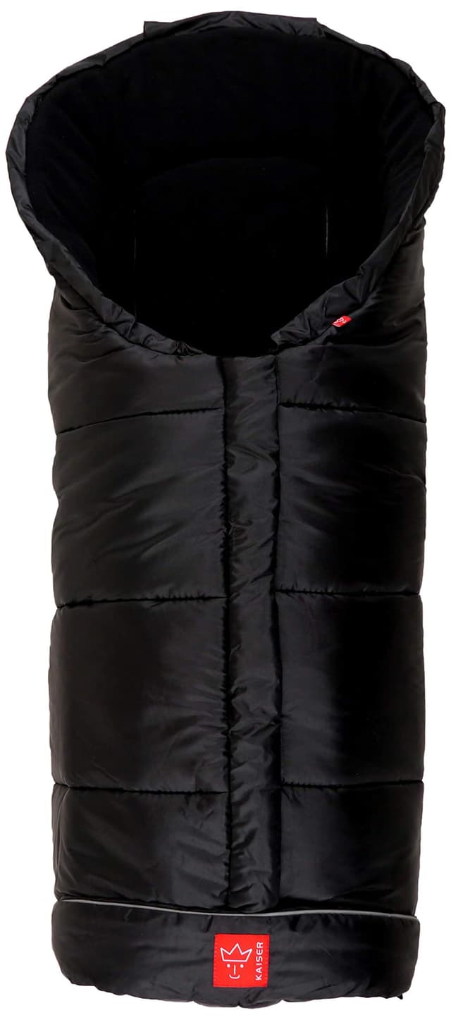 Kaiser Naturfelle 6570825 - Fußsack Iglu Thermo Fleece Farbe: schwarz