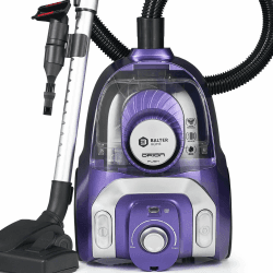 Balter Orion X3 Staubsauger beutellos – leistungsstarker Bodenstaubsauger ohne Beutel mit Kabel, Zyklon-Technologie, 800W, 3.5L Staubbehälter, ideal gegen Tierhaare – beutelloser Staubsauger Lila