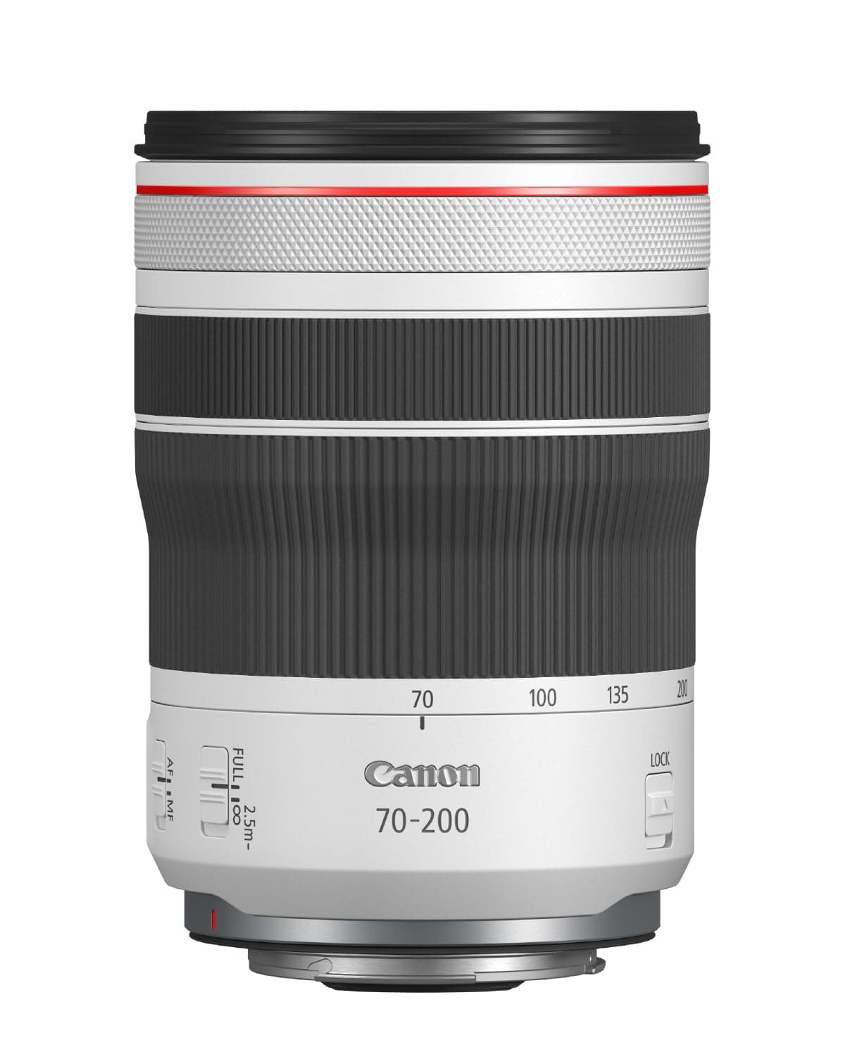 Canon RF Objektiv 70-200mm F4L IS USM – Tele-Zoom mit 5-Stufen-Bildstabilisator für Reisen, Sport & Natur | Kompatibel mit EOS R System (z.B. EOS R5 Mark II, EOS R6 Mark II oder EOS R7) Single