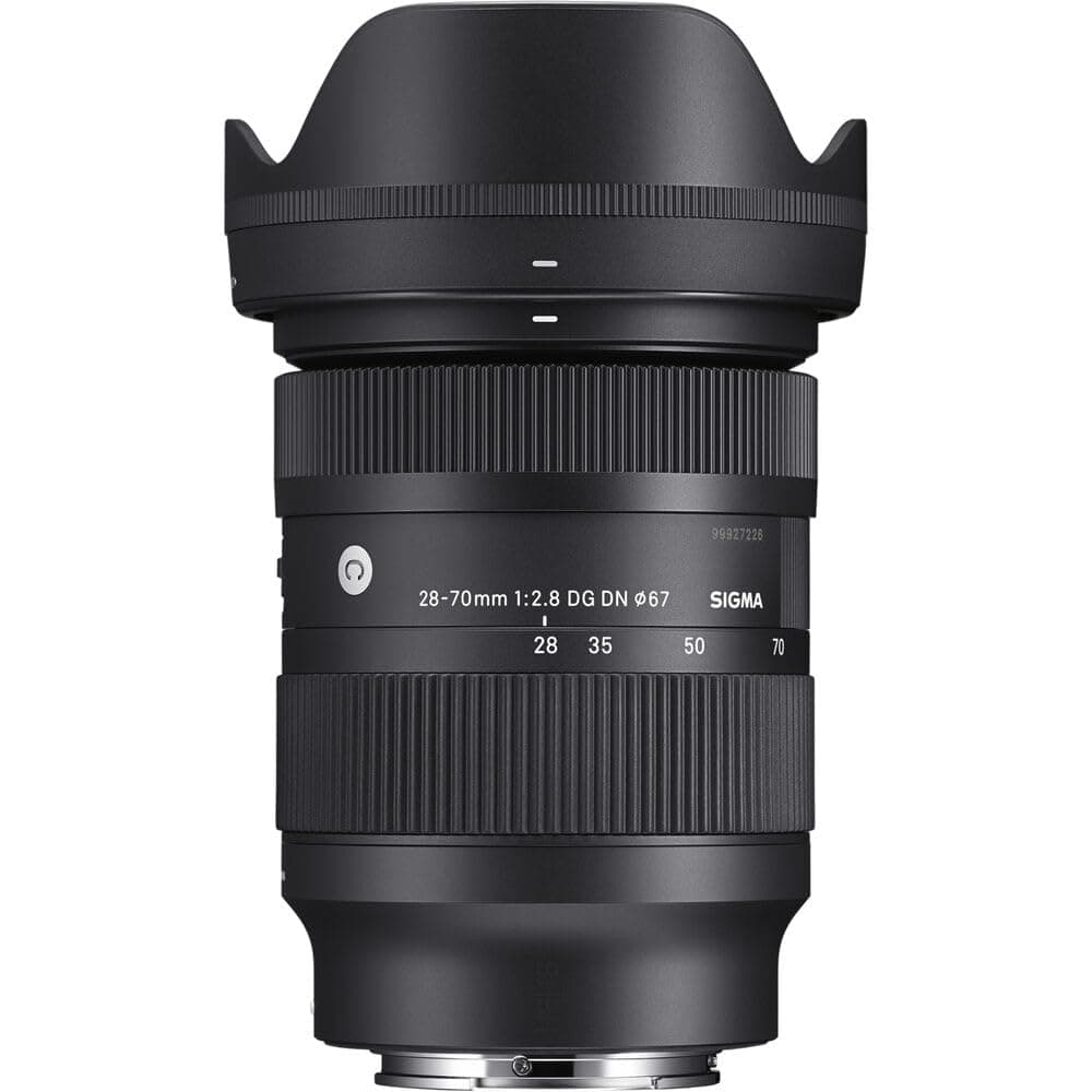Sigma 28-70mm F2.8 DG DN Contemporary Objektiv für Sony-E Mount schwarz medium Für Sony-E-Objektivbajonett