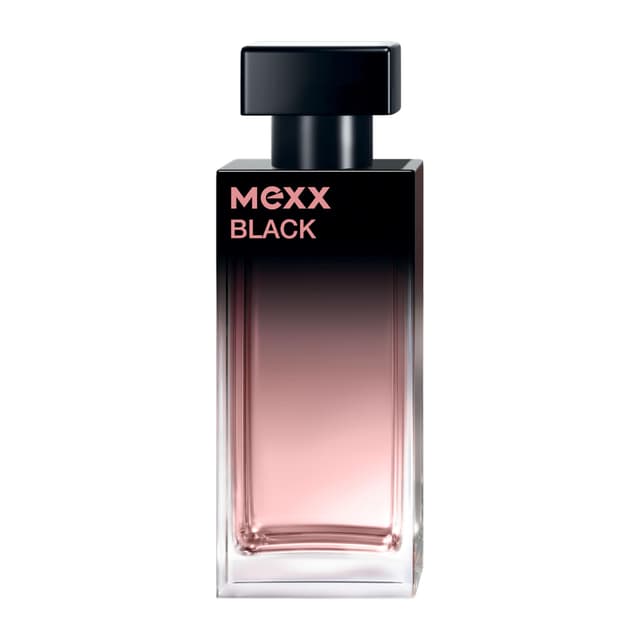 MEXX BLACK Woman Eau de Toilette, fesselnd-intensiver Duft fruchtiger Noten für sinnliche Frauen, 30ml 30 ml (1er Pack)
