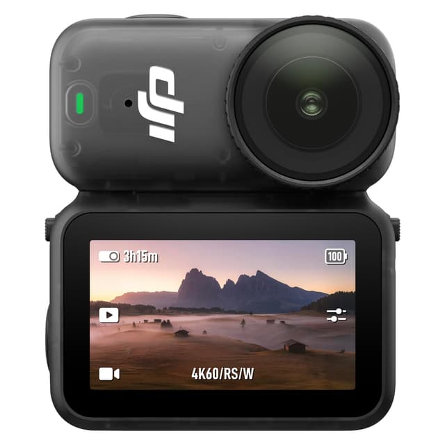 DJI Osmo Nano Standard Combo (128GB) - 4K/60fps kleine Vlogging-Kamera mit 1/1,3″ Sensor, 143° Weitwinkel-Video, 200 min Aufnahmezeit, schneller Datentransfer, POV-Kamera 4K für Sport, Vlog Standard Combo (128 GB)