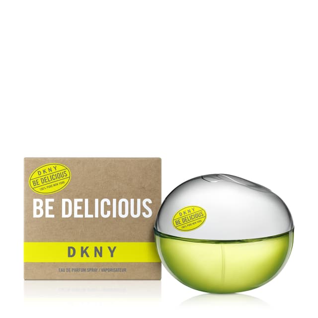 DKNY Be Delicious 100% Pure New York, Eau de Parfum für Damen, Grün-Fruchtiger Duft mit Apfel, Lang Anhaltend 30 ml (1er Pack)