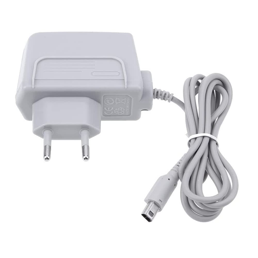 CABLEPELADO Ladegerät kompatibel mit Konsolen 3DS/3DS XL/2DS/2DS XL/DSi/DSi XL/New 3DS | Netzteil AC USB | Weiß