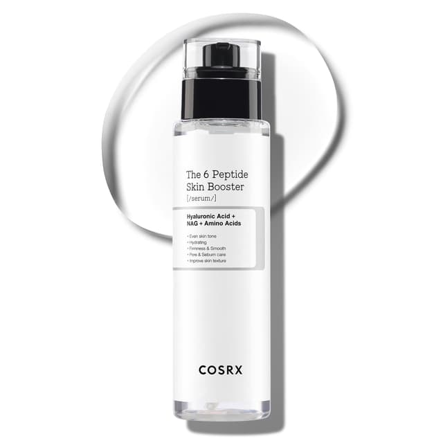 COSRX 6 Peptide Collagen Serum Gesicht & Toner Gesicht für Hauterneuerung & Straffung mit Niacinamid & Hyaluronsäure, verbessert Hautelastizität, beruhigender Hautpflege-Booster, Korean Skincare 150ml