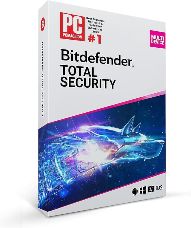 Bitdefender Total Security | 10 Geräte | 2 Jahre | PC/Mac/Smartphone