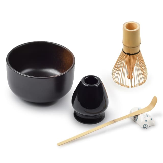 MPEIPILA Matcha Tee Set, Matcha Starter Set, Matcha Besen, Japanisches Matchas Set, Matha Set für Teeliebhaber, Matcha Whisk Set für Einsteiger, Matcha Set, Kaffee